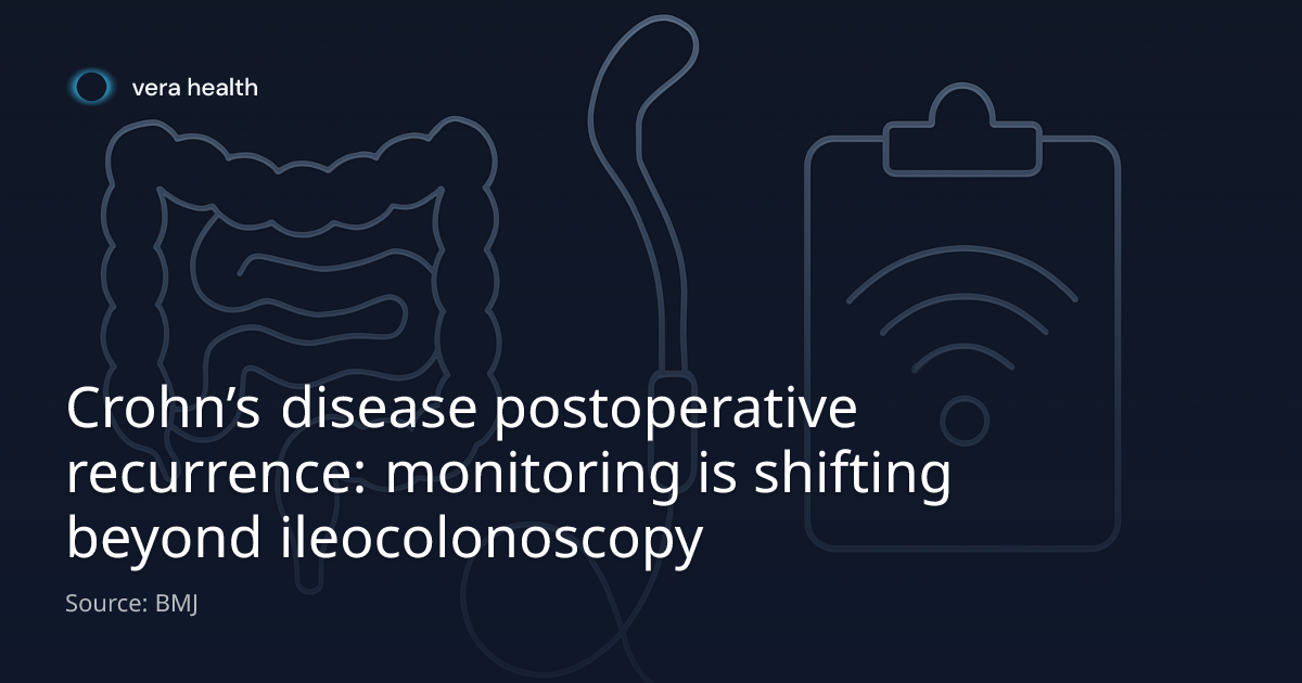 Crohn’s disease postoperative recurrence: monitoring is shifting beyond ...