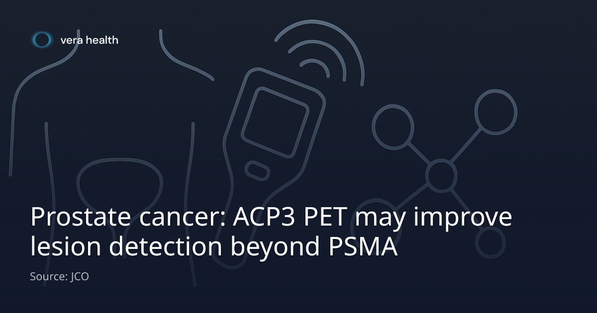 Prostate cancer: ACP3 PET may improve lesion detection beyond PSMA ...